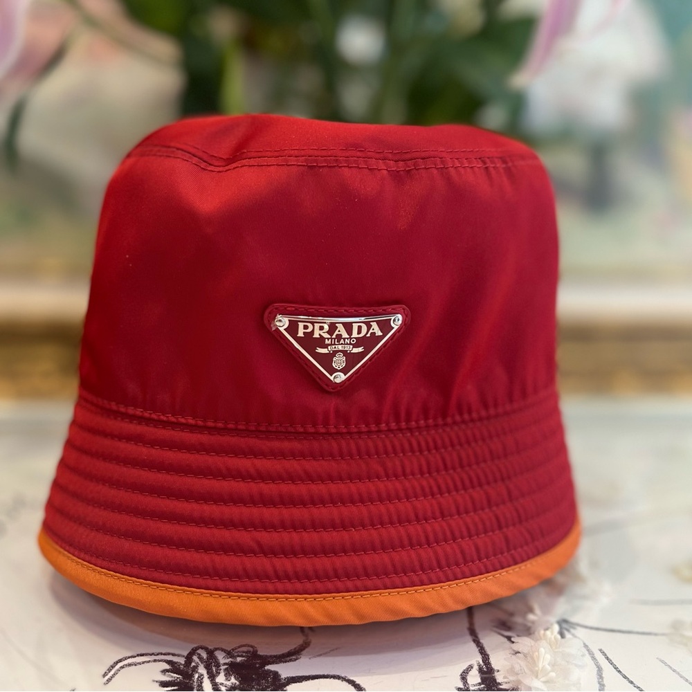 Prada Reversible  Re-Nylon Bucket Hat